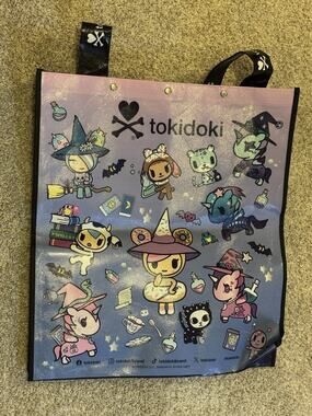 SDCC Tokidoki Spooky Cuties Unicorno Halloween Tote Backpack Comic Con Bag